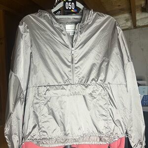 Women's Shiny Silver Ski Jacket